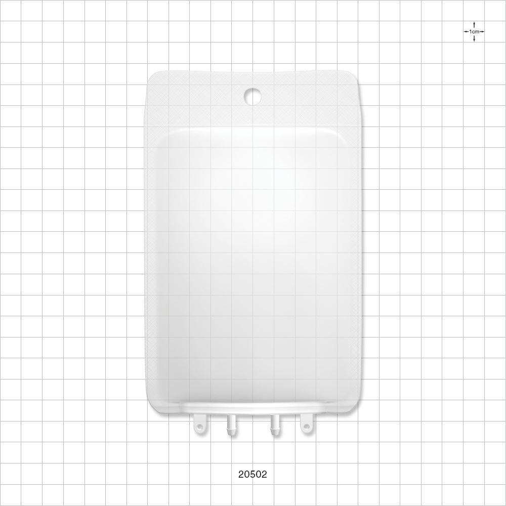 Aramus™ 2D Bag Chamber, 2 Ports, Non-Sterile