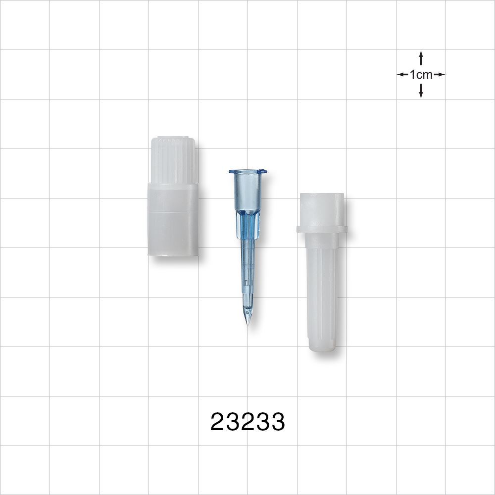 Flow-Eze Vented Needle with Protective Cover