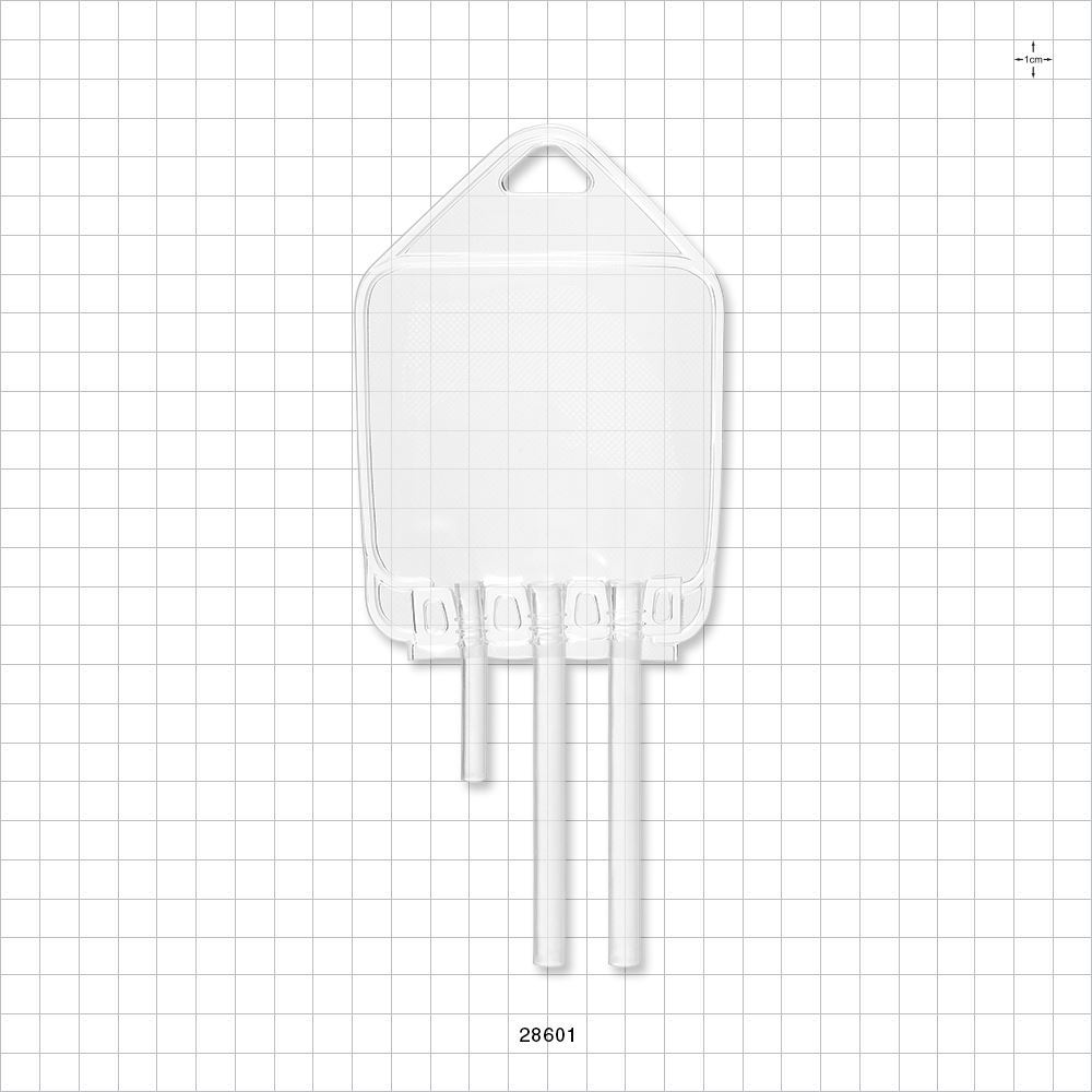 Flexboy® 2D Bag Chamber, 3 Tube Ports, Non-Sterile