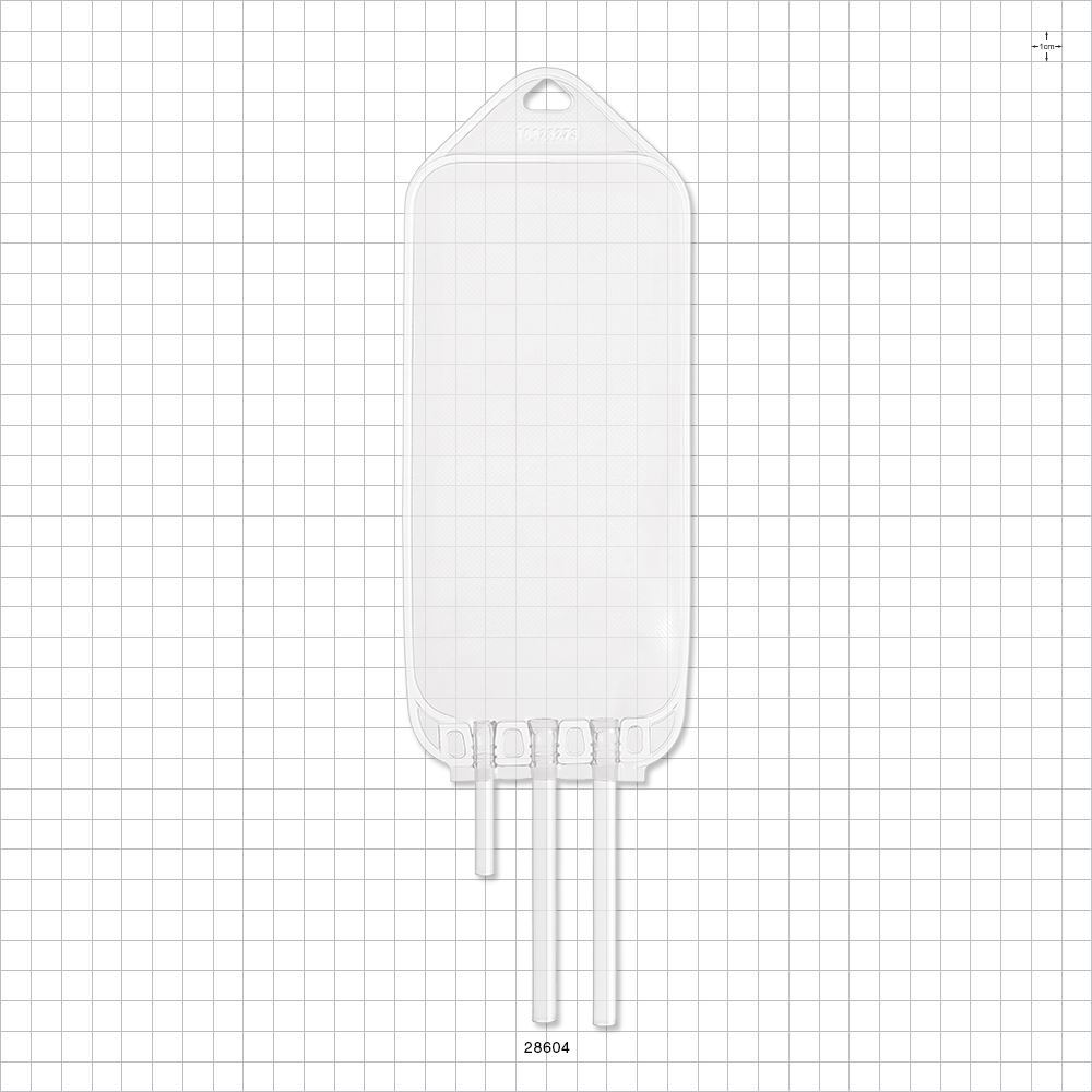 Flexboy® 2D Bag Chamber, 3 Tube Ports, Non-Sterile