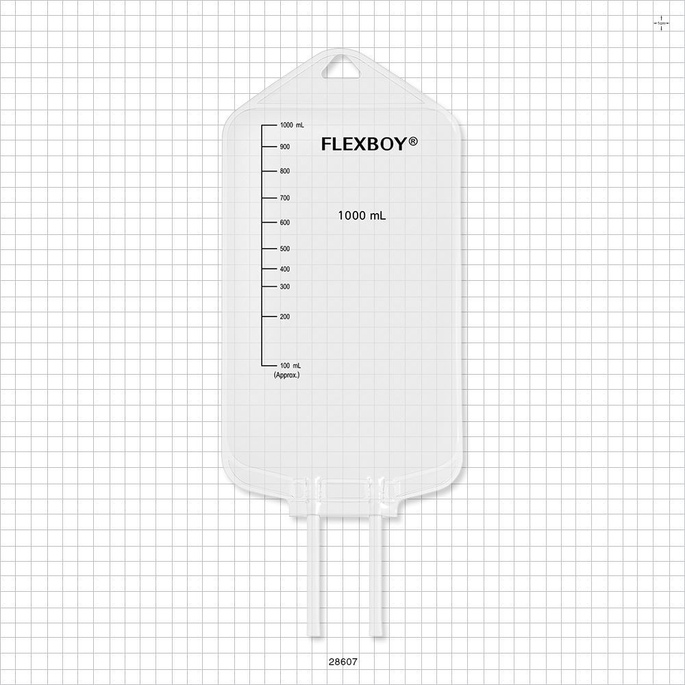 Flexboy® 2D Bag Chamber, 2 Tube Ports, Non-Sterile