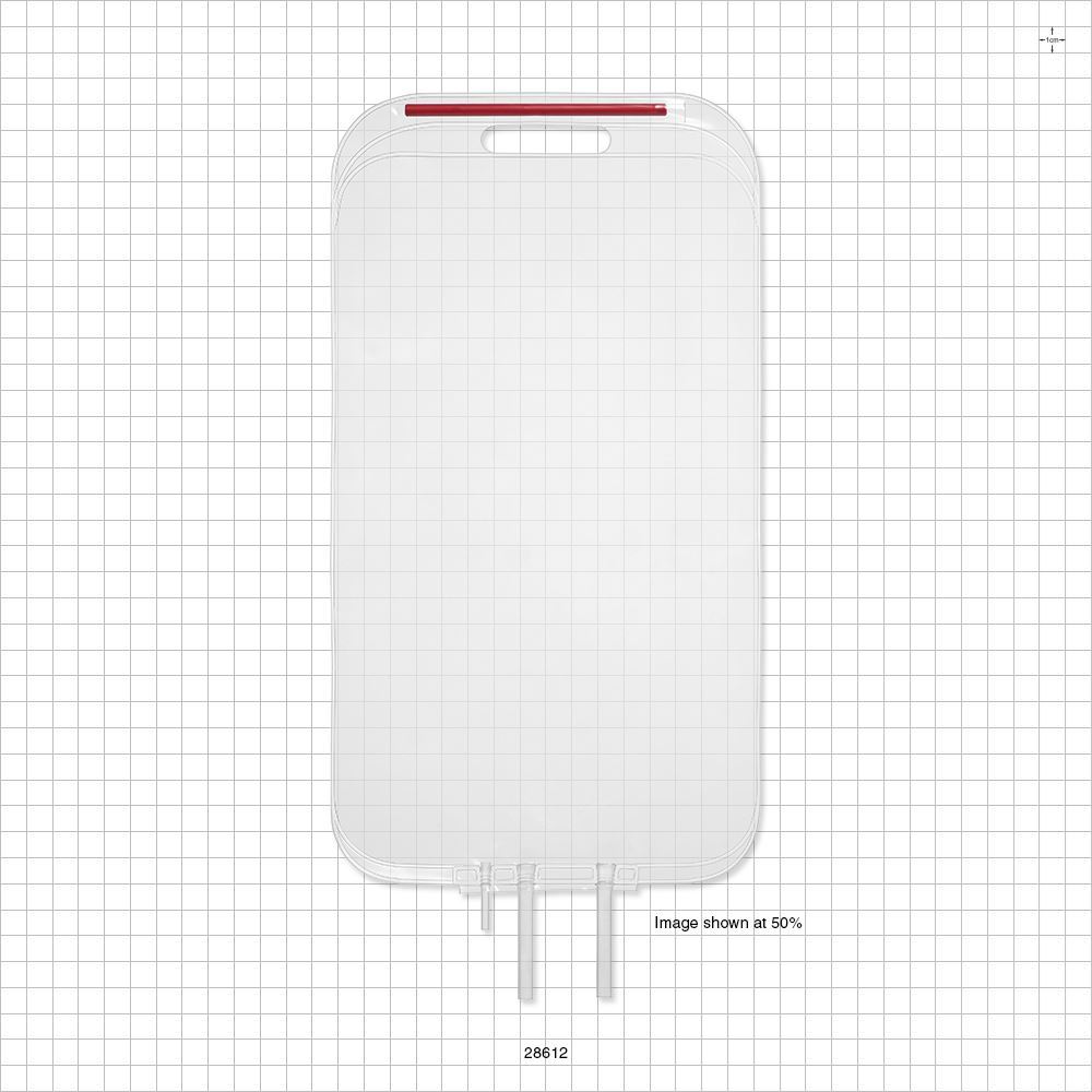 Flexboy® 2D Bag Chamber, 3 Tube Ports, Non-Sterile