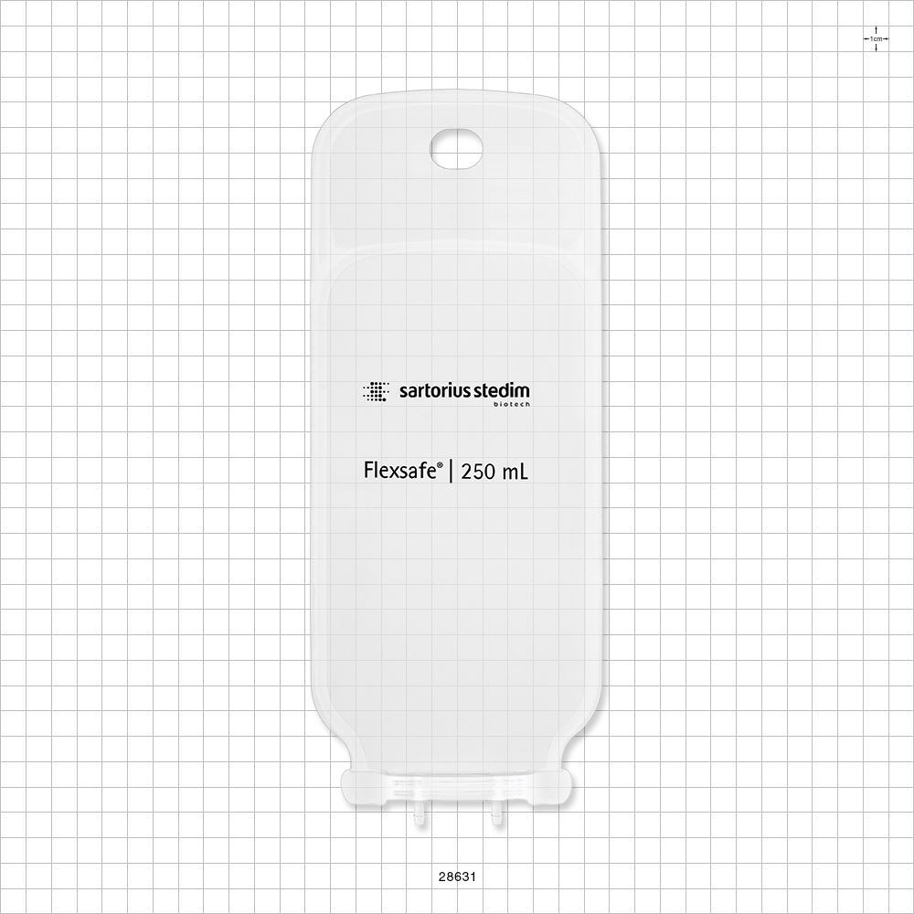 Flexsafe® 2D Bag Chamber, 2 Ports, Non-Sterile