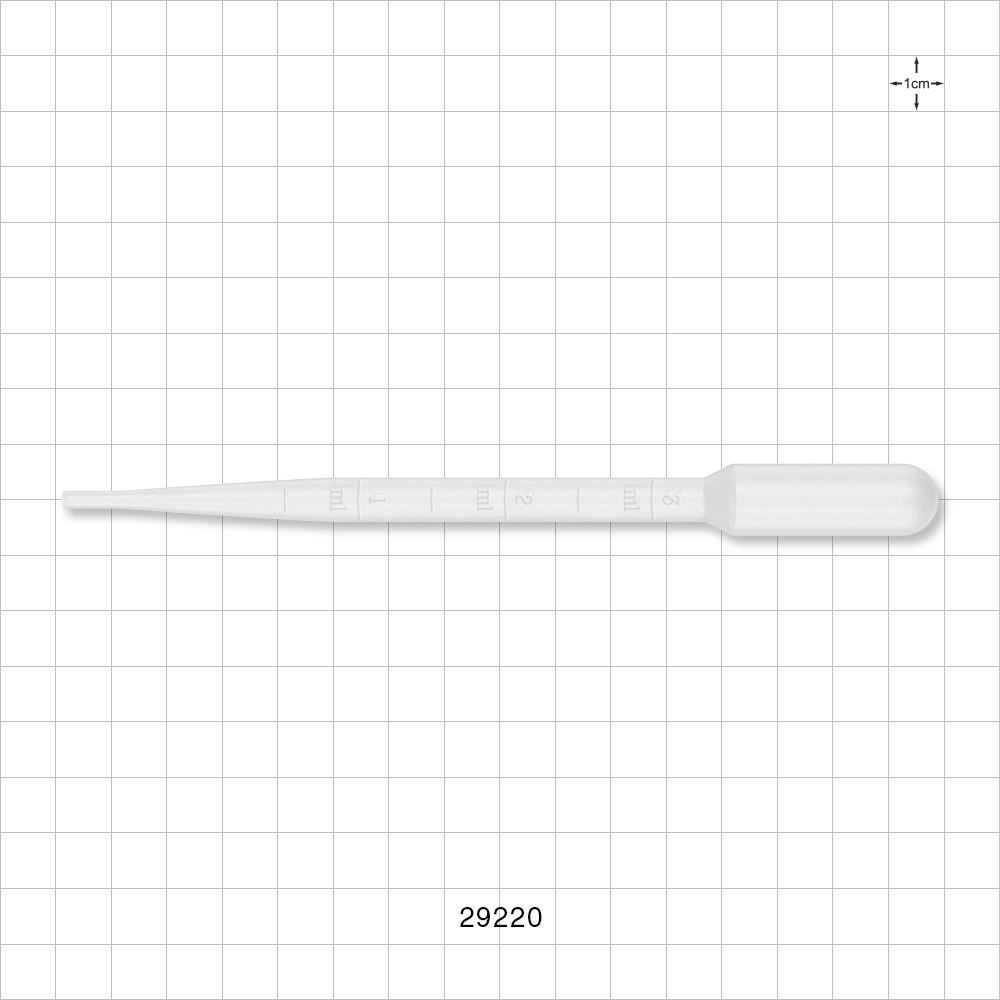 Graduated 3.2ml Pipette, Large Bulb