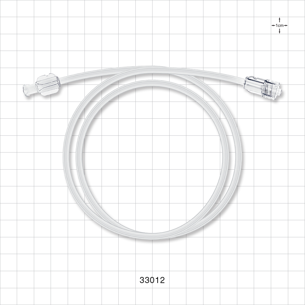 High-Pressure Extension Line, Female Luer Lock to Male Luer Lock