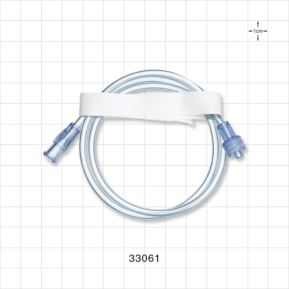 Extension Line, Female Luer Lock to Male Luer Lock,