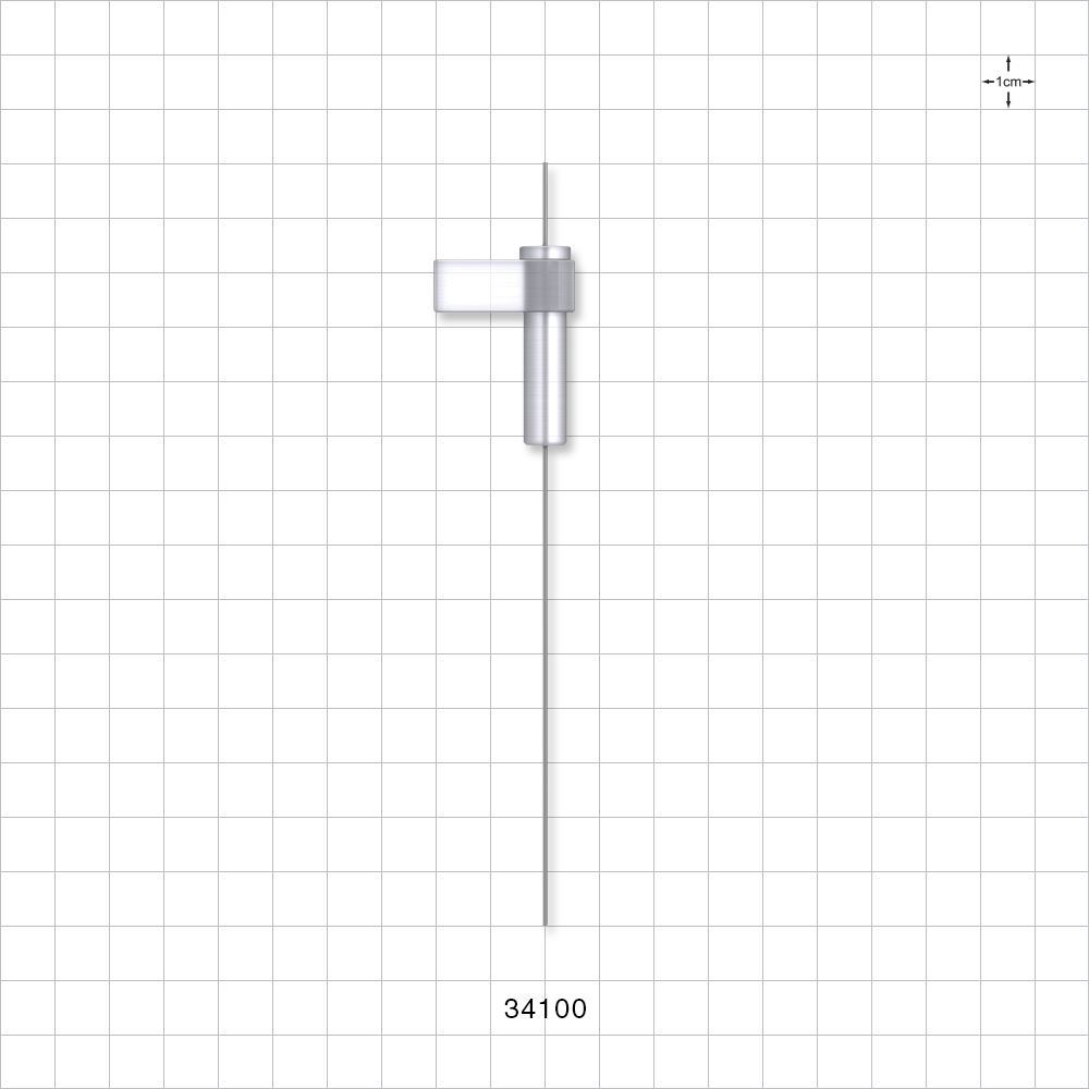 OneShot™ Inova Style Single-Use Filling Needle, 8 mm Hub, Non-Barbed