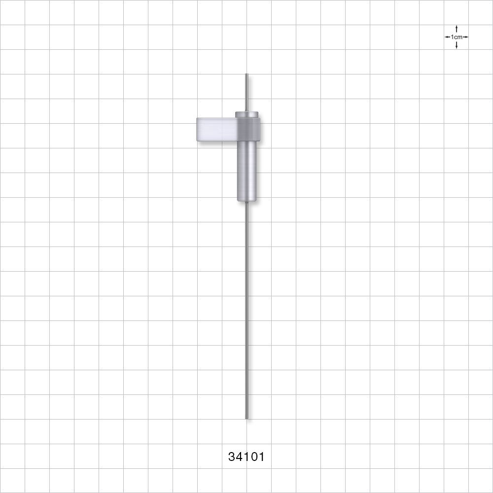 OneShot™ Inova Style Single-Use Filling Needle, 8 mm Hub, Non-Barbed