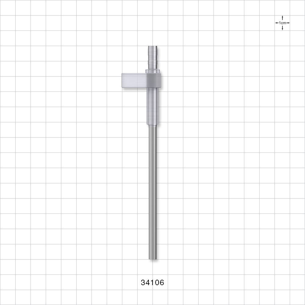 OneShot™ Inova Style Single-Use Filling Needle, 8 mm Hub, Barbed