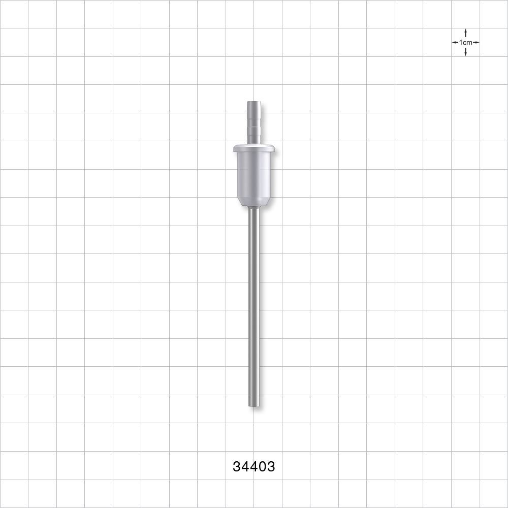 OneShot™ Bausch and Ströbel Style Single-Use Filling Needle, Barbed