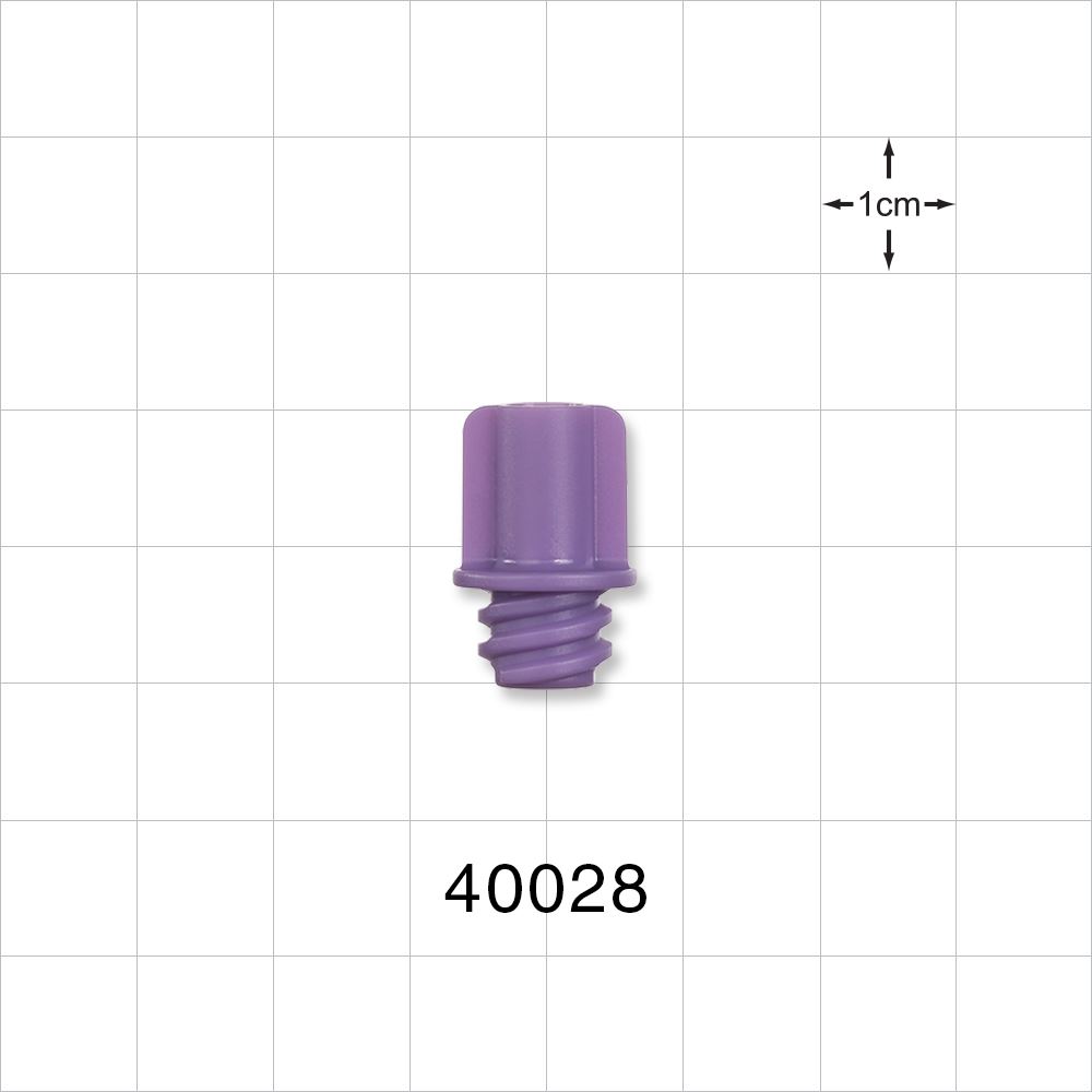 Female ENFit® Connector, Purple