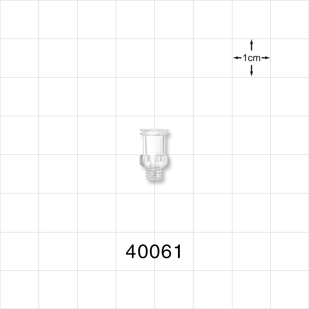 Threaded Connector, Female Luer Lock