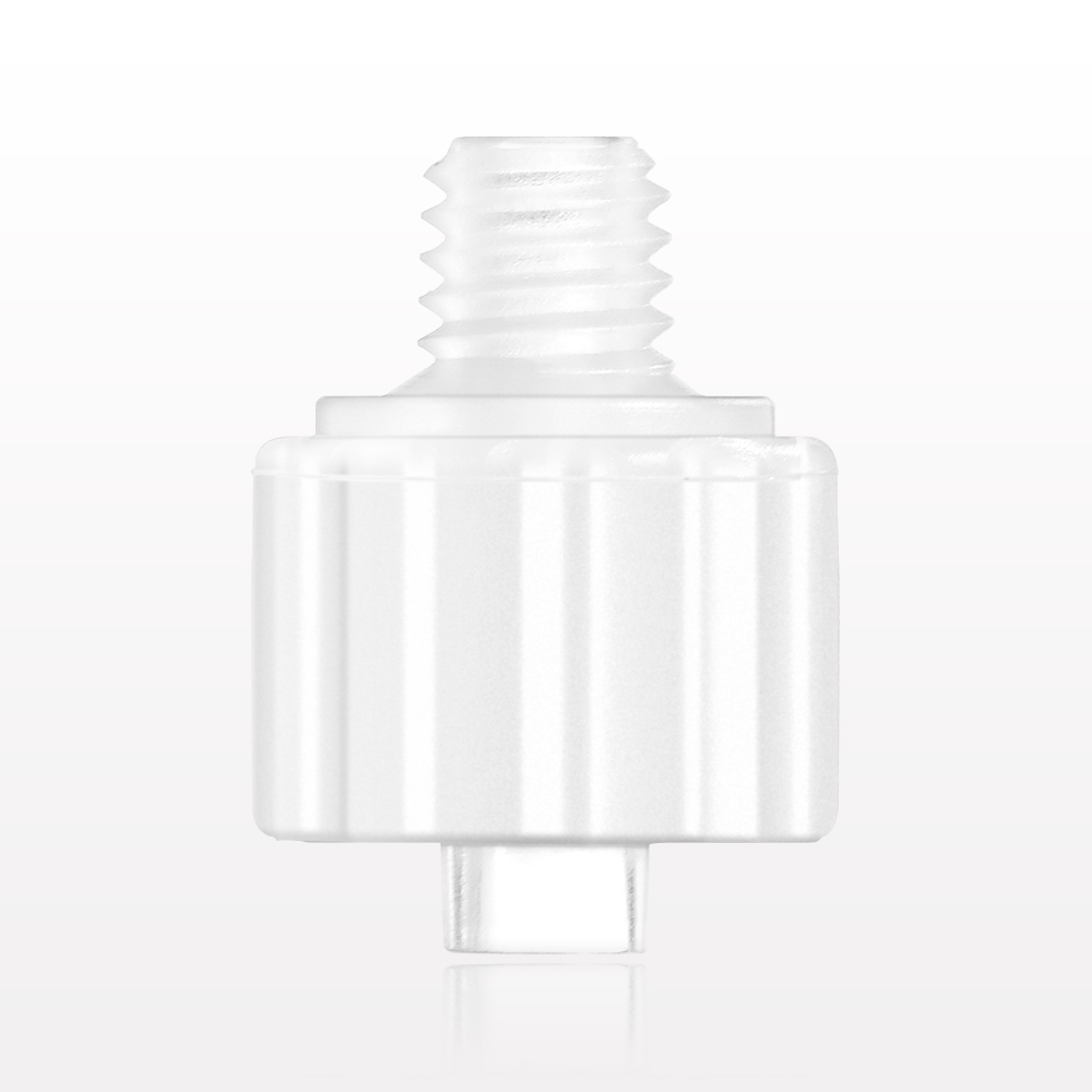 Threaded Connector, Male Luer Lock, White