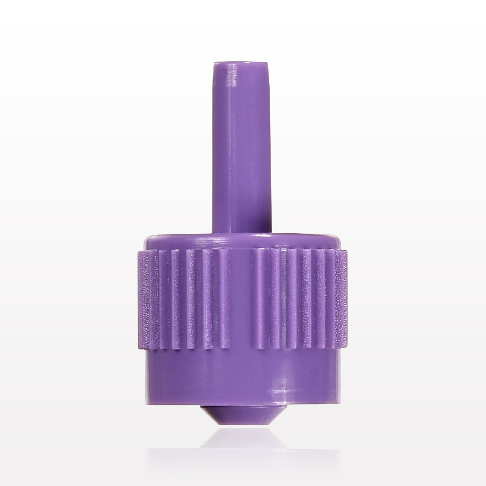 Male ENFit® Connector, Purple