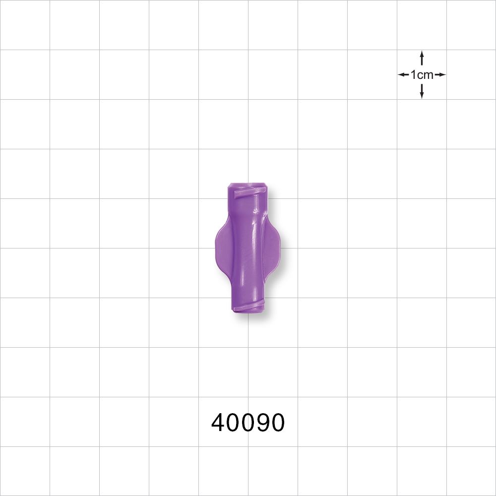 Female ENFit®, Female Luer Lock Adapter, Purple