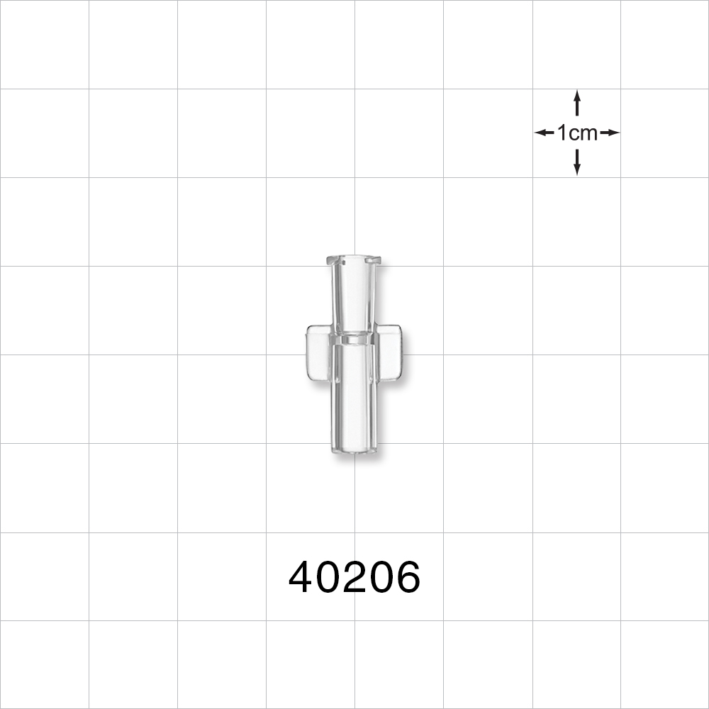 Female Lock NRFit™ Connector, Clear