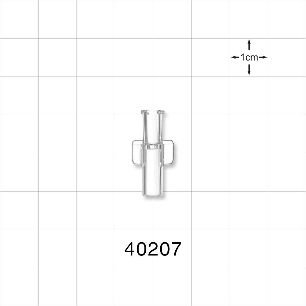 Female Lock NRFit™ Connector, Clear