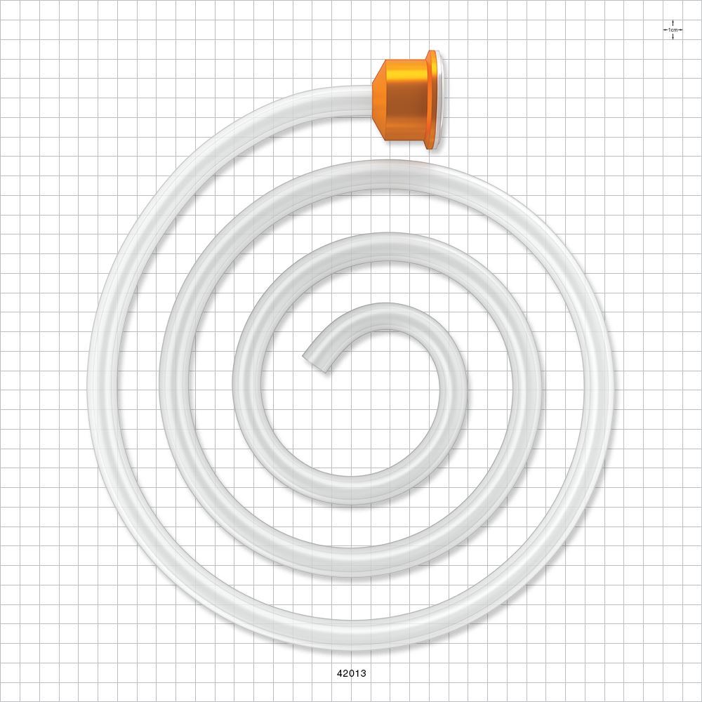 Molded Sanitary Flange Component, C-Flex® 374 Tubing