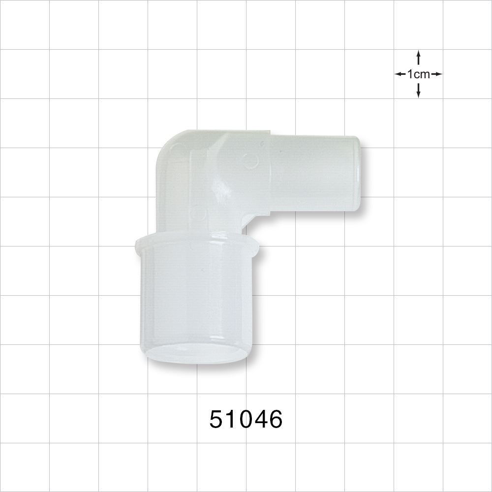 Elbow Connector, Natural