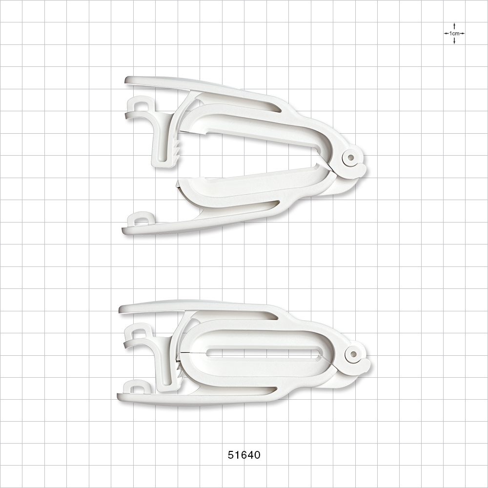 PharmaLok™ Tube Clamp, White