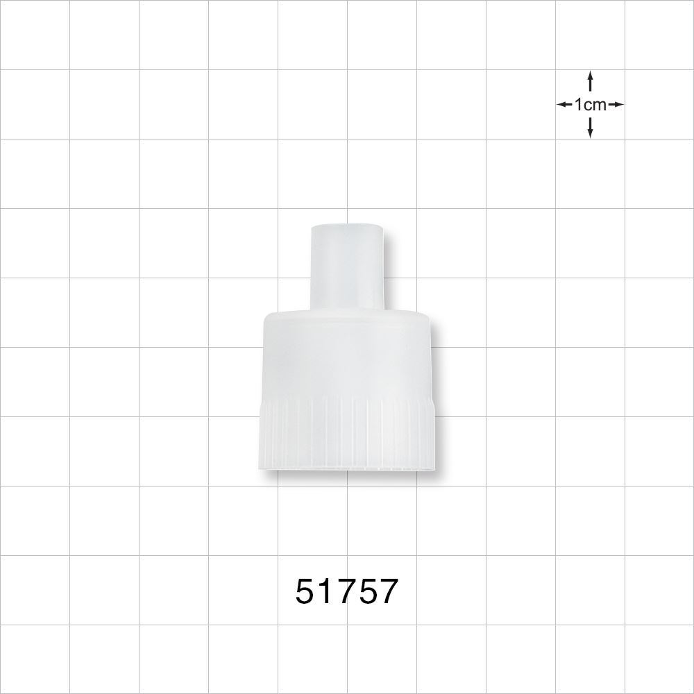 Straight Connector, Reducer, Tubing Port, Natural