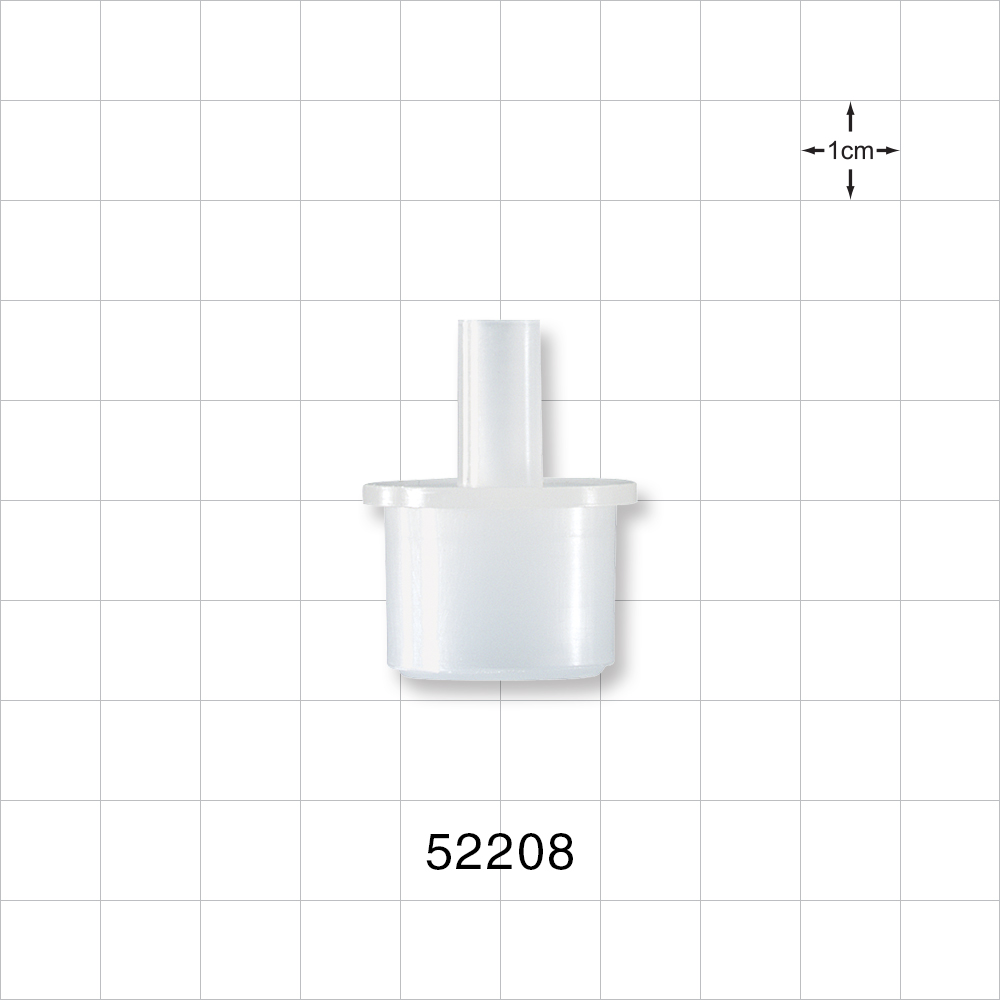 Straight Connector, Reducer, Tubing Port, Natural