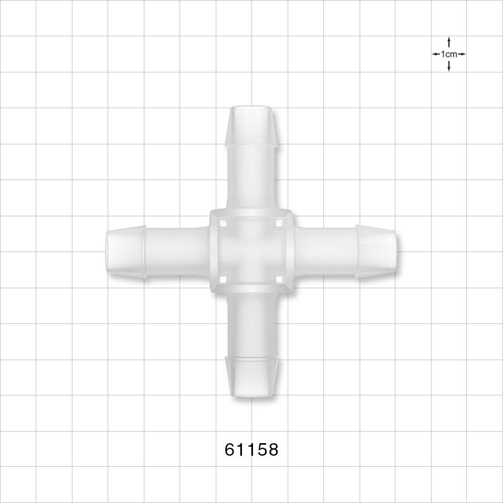 Cross Connector, Barbed