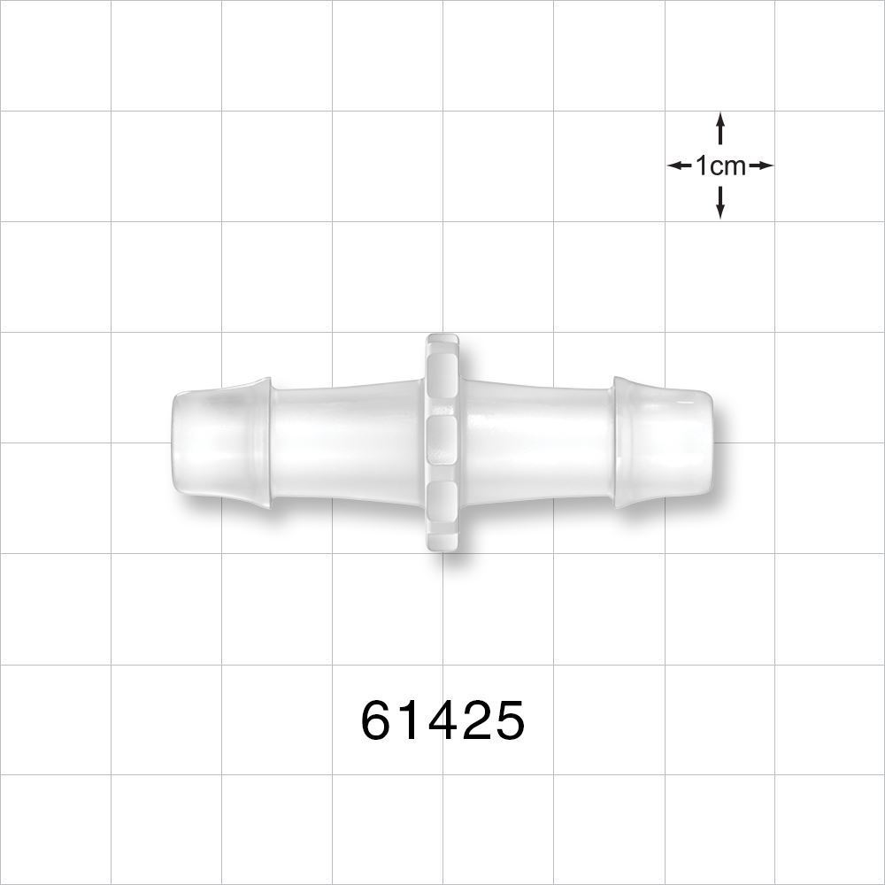 Straight Connector, Barbed Natural