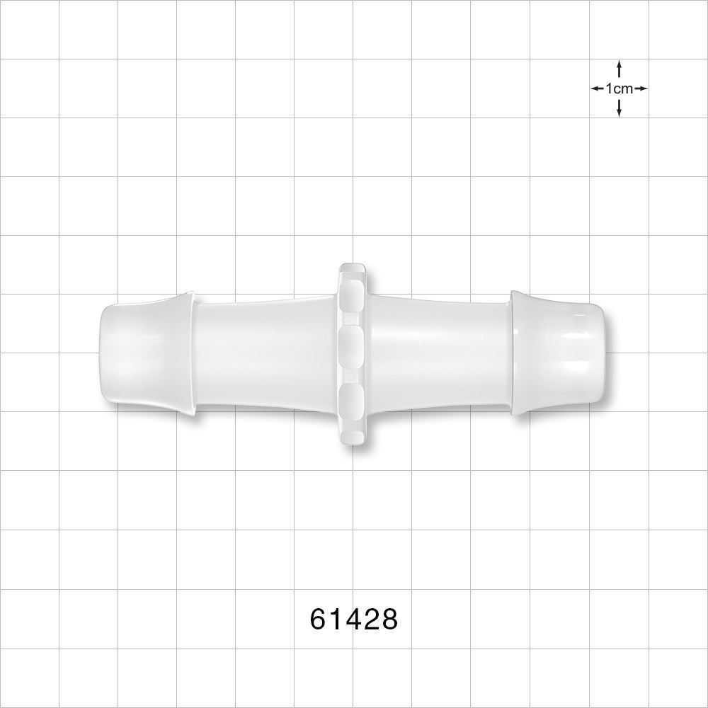 Straight Connector, Barbed Natural