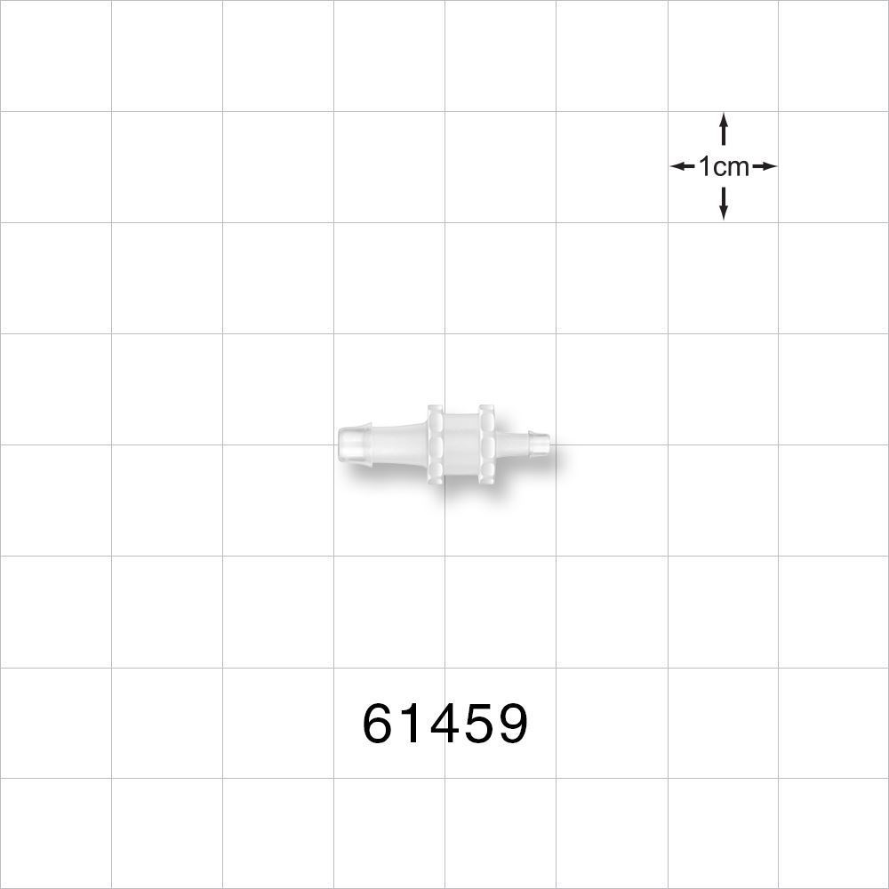 Straight Connector, Reducer, Barbed, Natural