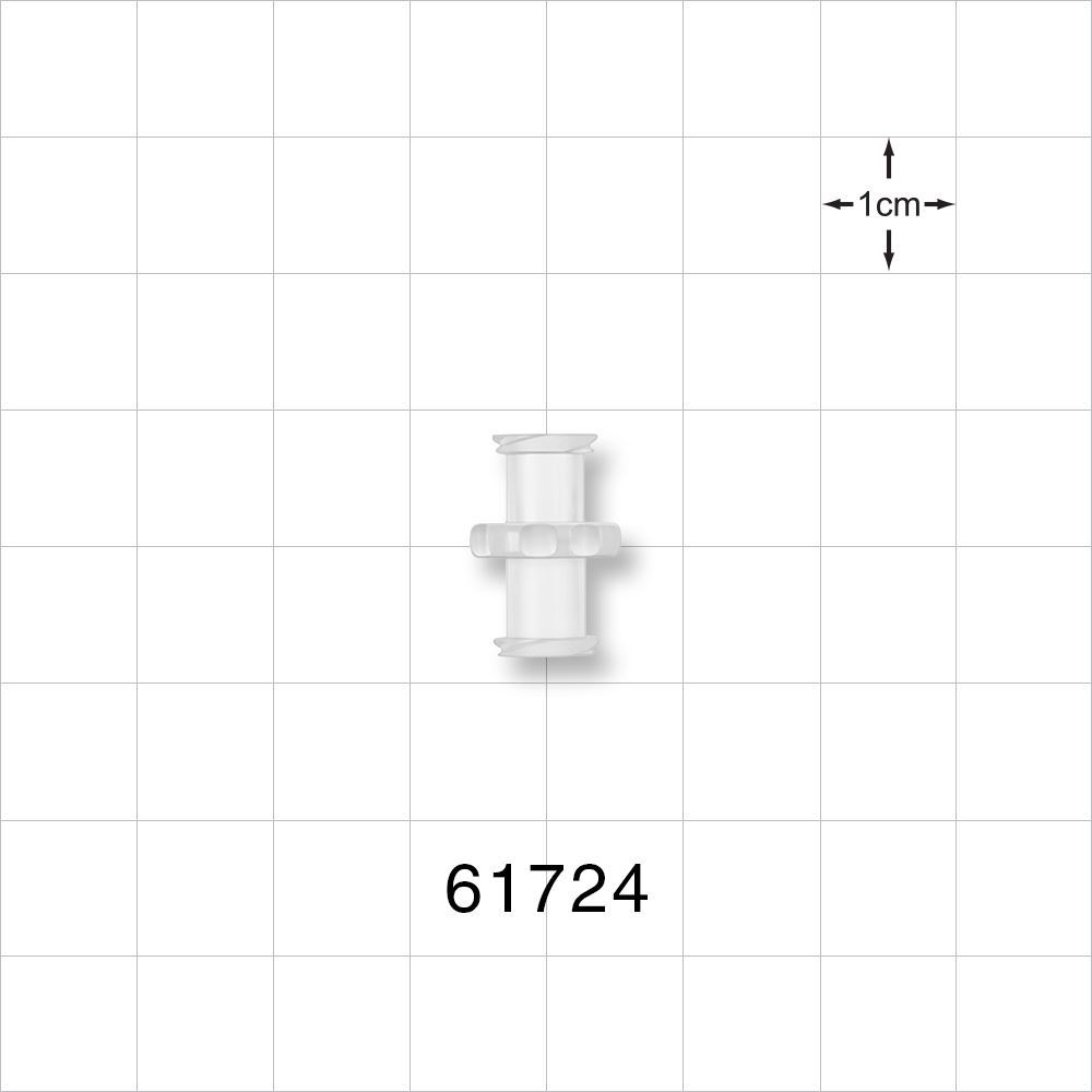 Female Luer Lock, Female Luer Lock, Natural