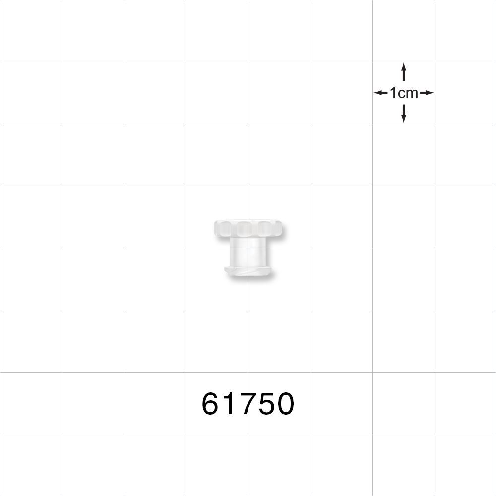 Female Luer Cap, Non-Vented, Natural