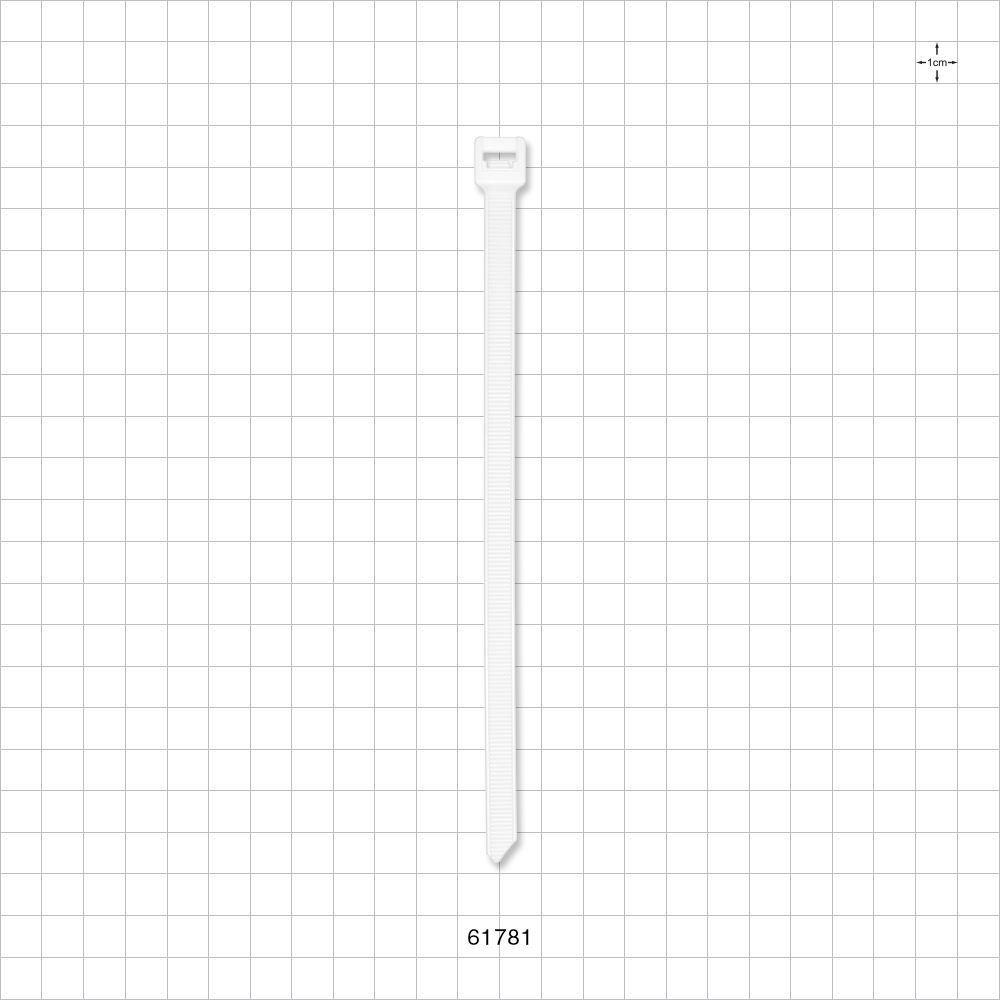 Specialty Cable Tie, White