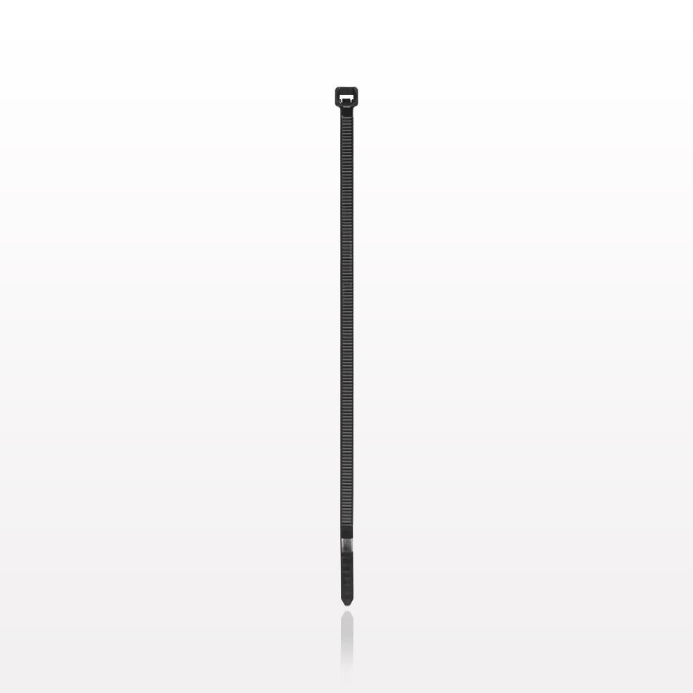 General Purpose Pan-Ty® Non-Reopening Cable Tie, PLT Series, Black