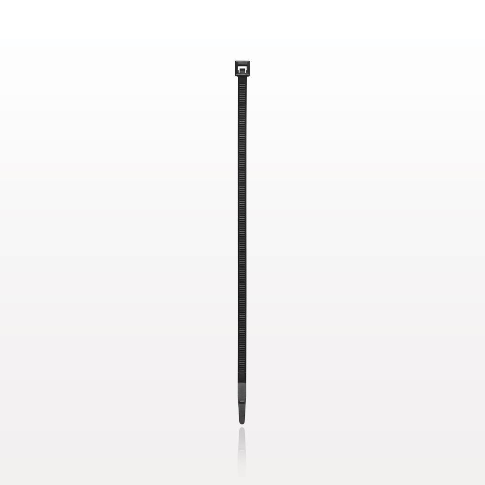 General Purpose Non-Reopening Cable Tie, Black 100/Bag