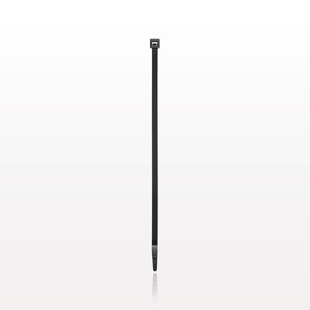 General Purpose Non-Reopening Cable Tie, Black 100/Bag