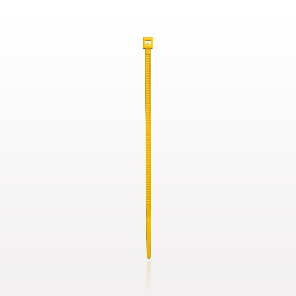 General Purpose Non-Reopening Cable Tie, Yellow 100/Bag