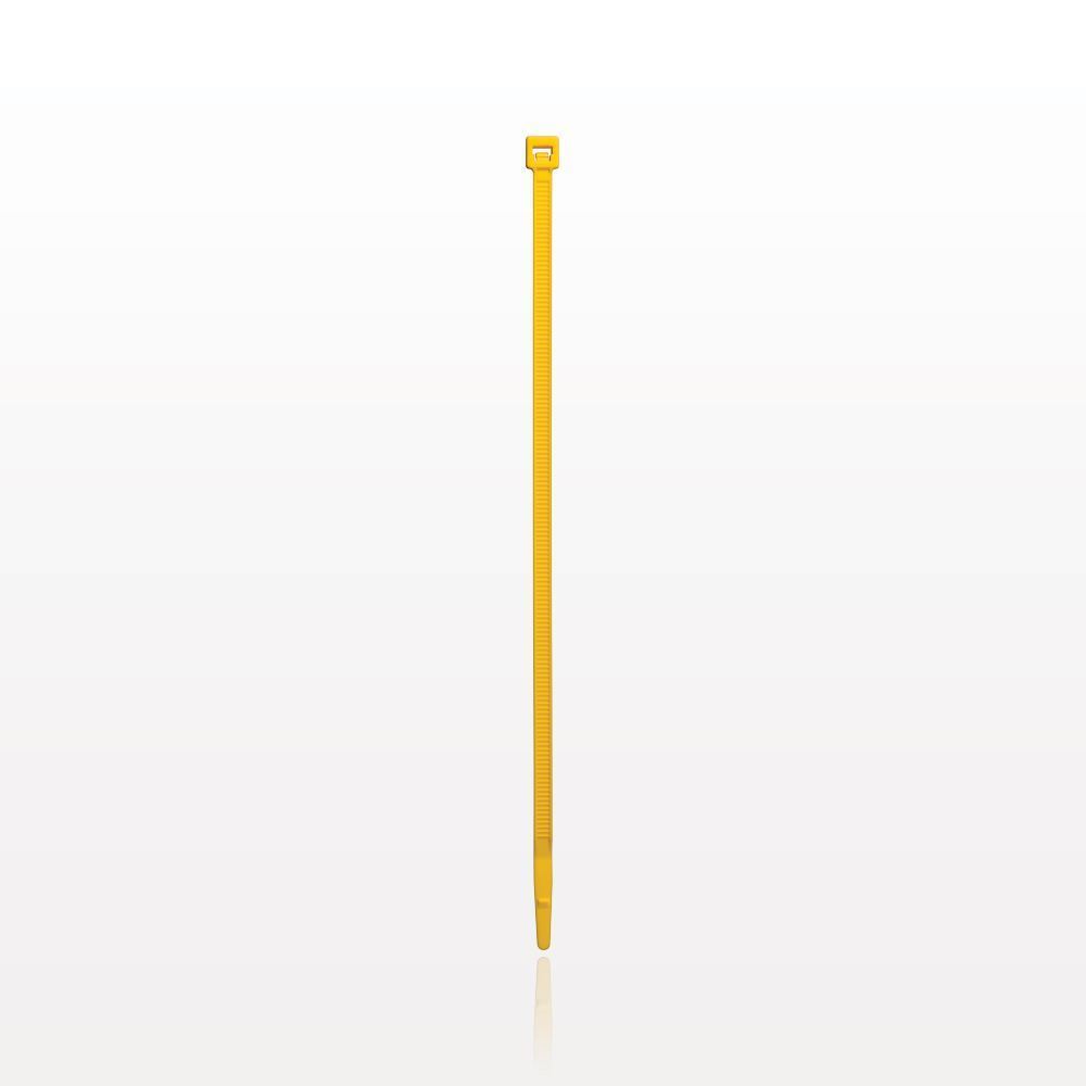 General Purpose Non-Reopening Cable Tie, Yellow 100/Bag