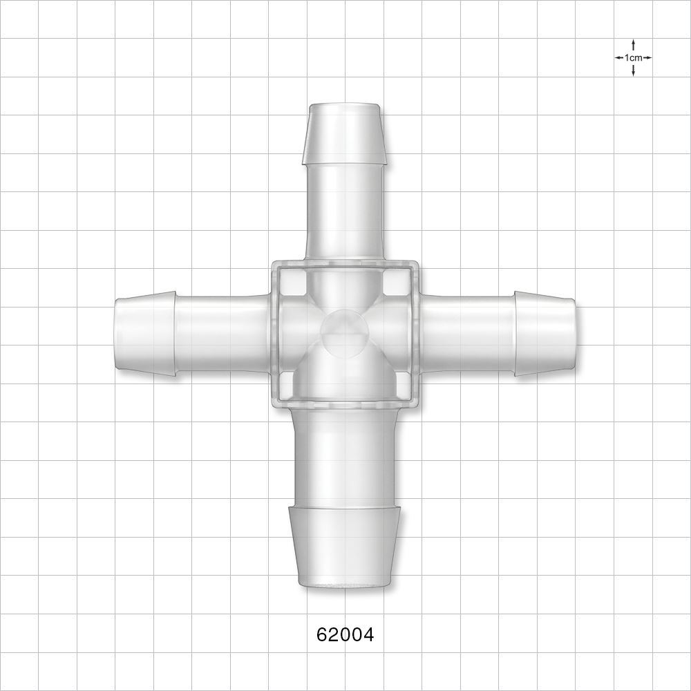 Cross Connector, Barbed