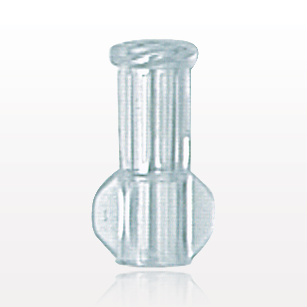 Female Luer Lock, Tubing Port, Clear