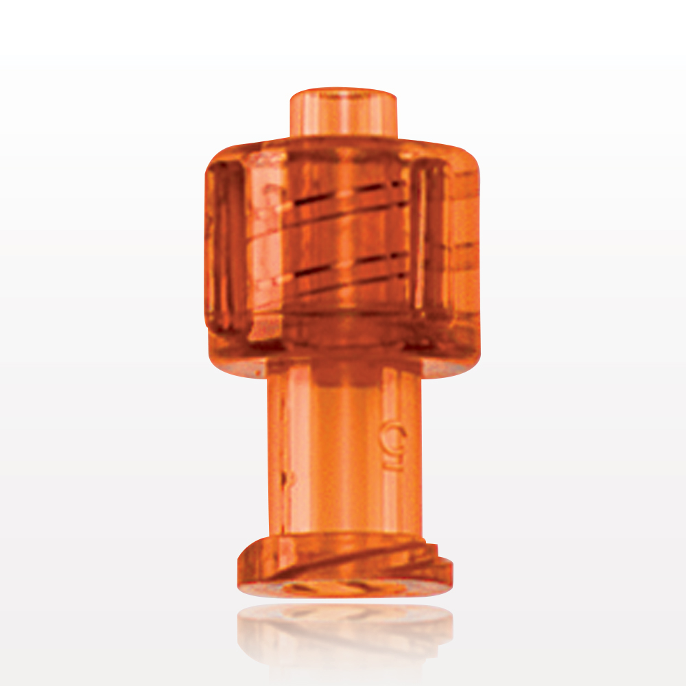 Double Dead-Ender Cap, Vented, Orange
