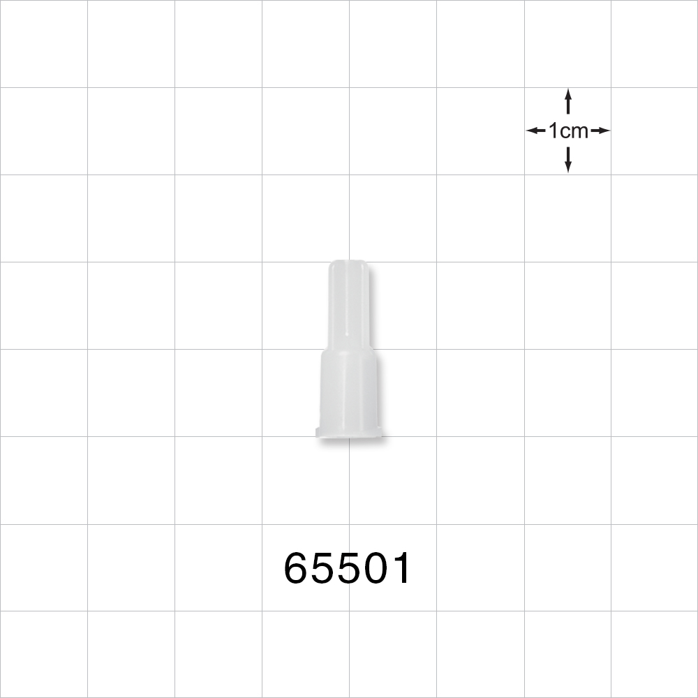 Female Luer Cap, Vented, Natural