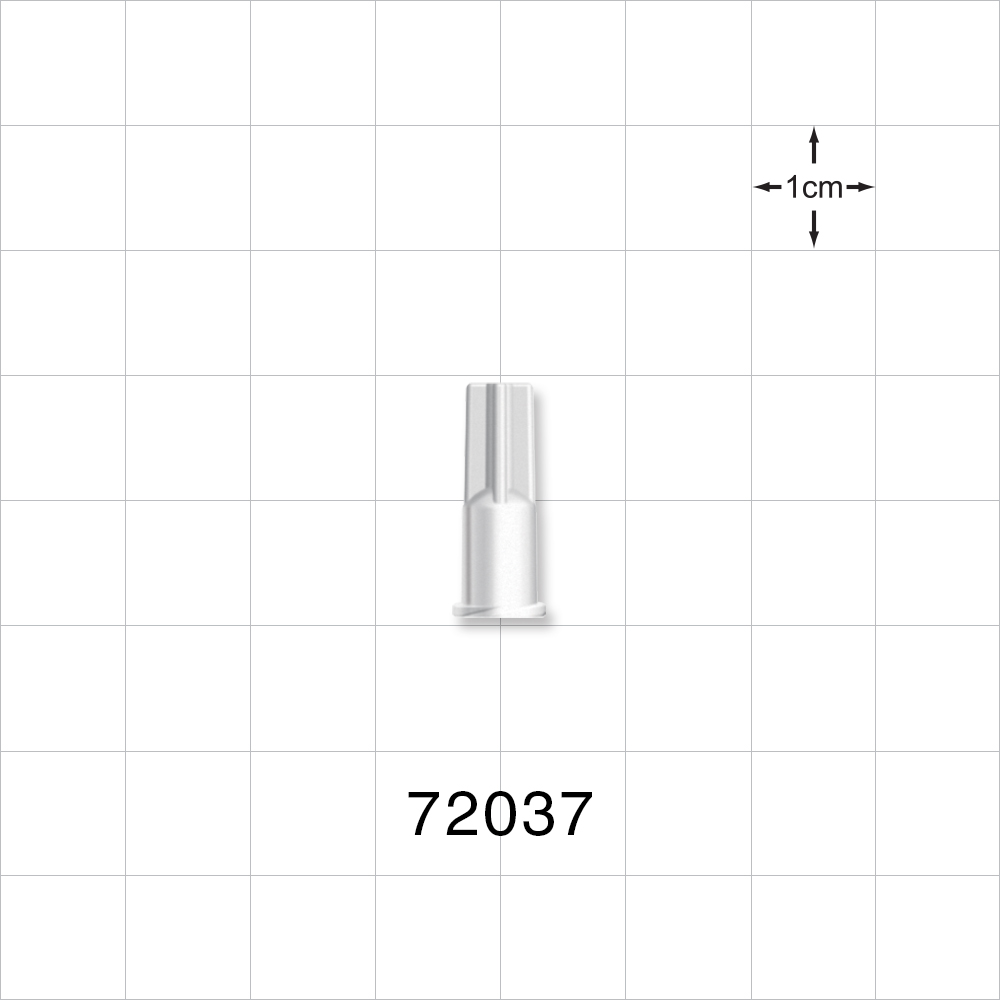 Female Luer Cap, Vented, White