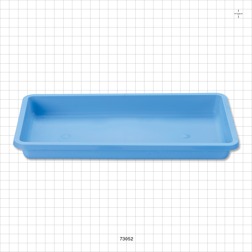 Shallow Tray, Blue