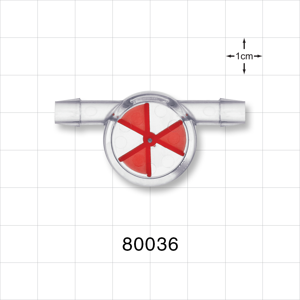 In-Line Flow Indicator, Barbed