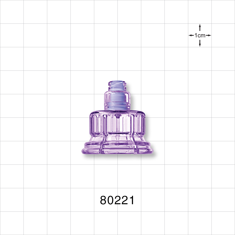 Vial Adapter with Needleless Swabbable Female Luer Lock