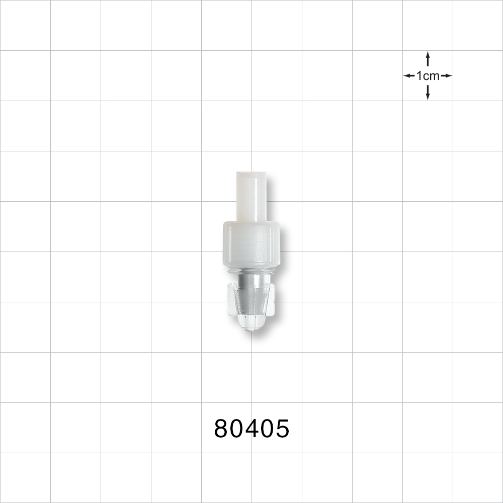 Tuohy Borst Adapter. Female Luer Lock