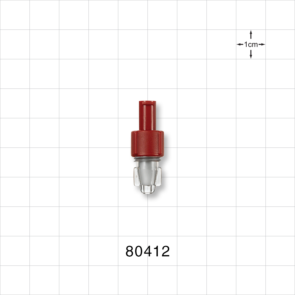 Tuohy Borst Adapter, Female Luer Lock