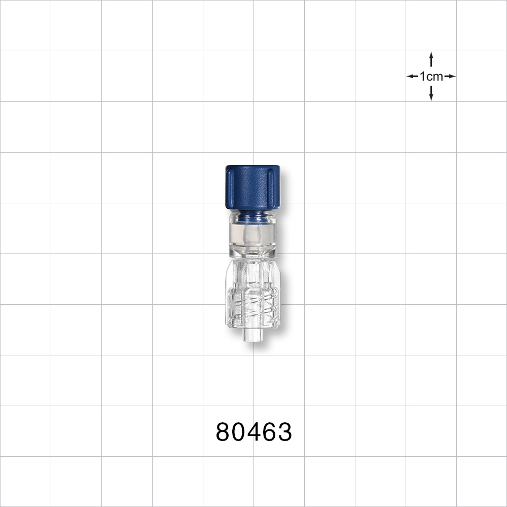 Tuohy Borst Adapter, Male Luer Spin Lock