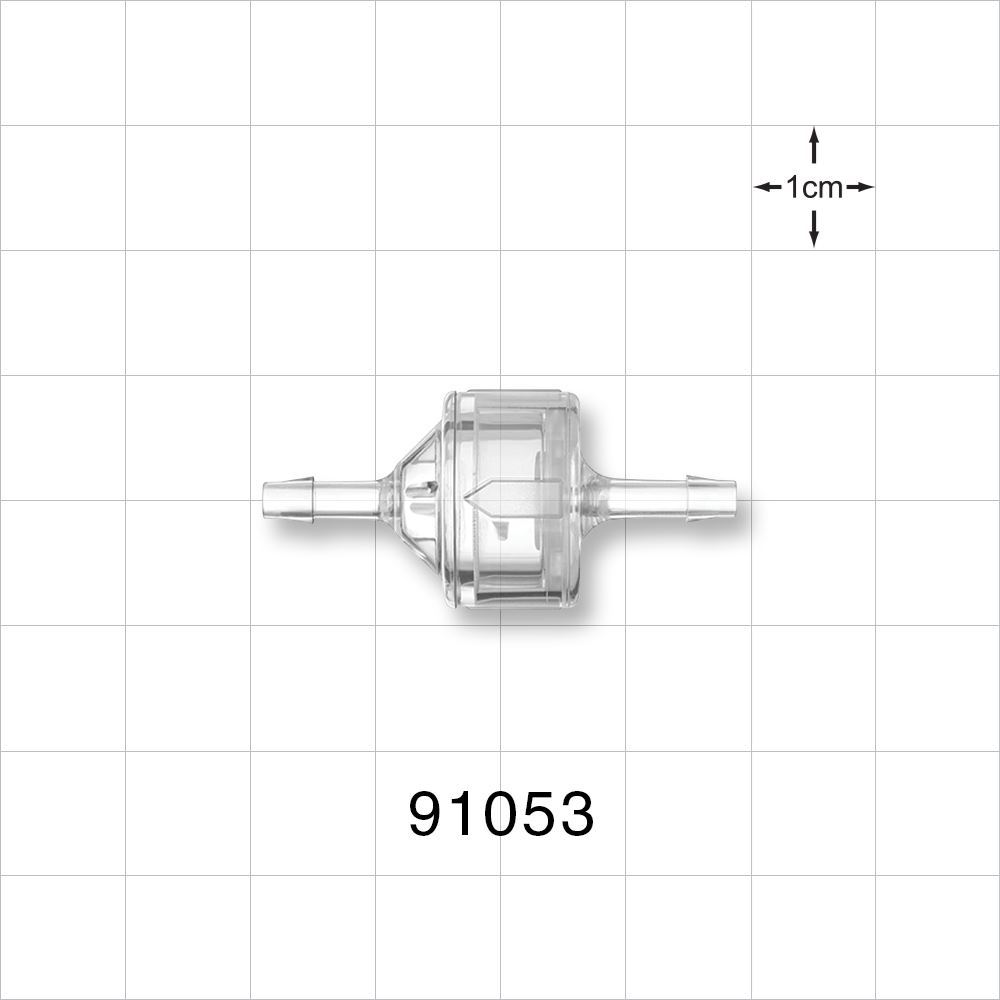 High-Flow Check Valve, Barbed